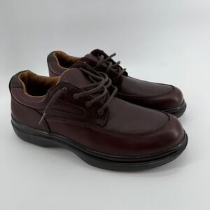 Red Wing 8637 USA Made Brown Leather Oxford Work Shoes Slip Resistant Mens‎ 11